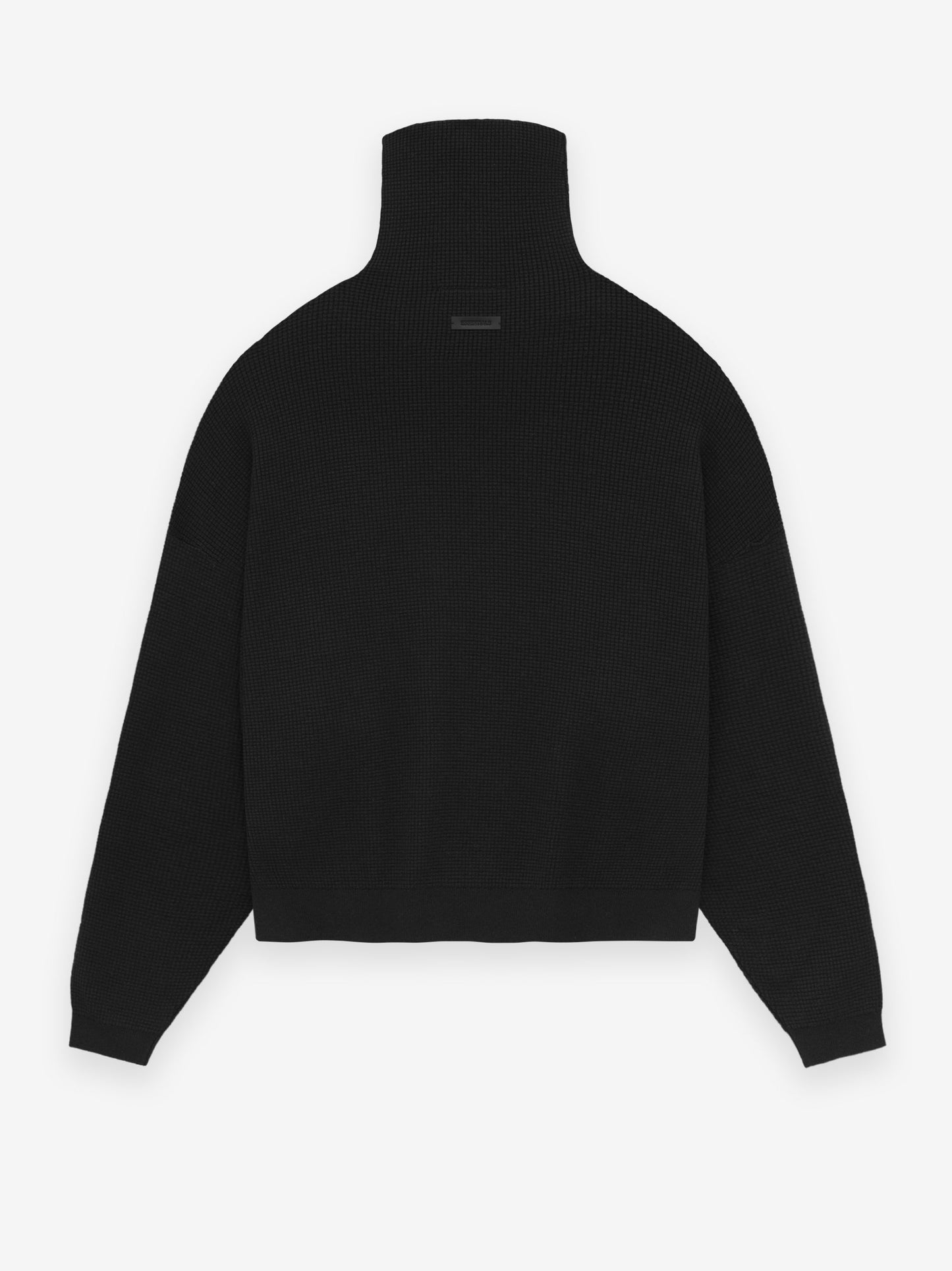 Womens Waffle Turtleneck