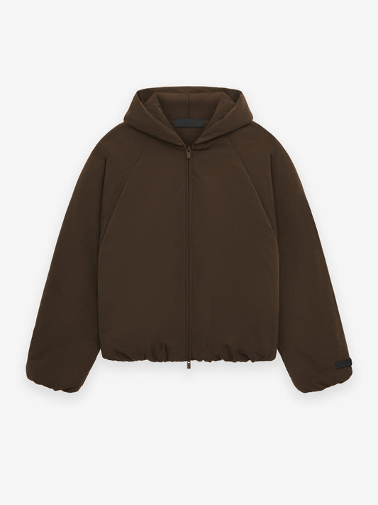 Military Nylon Hooded Bomber