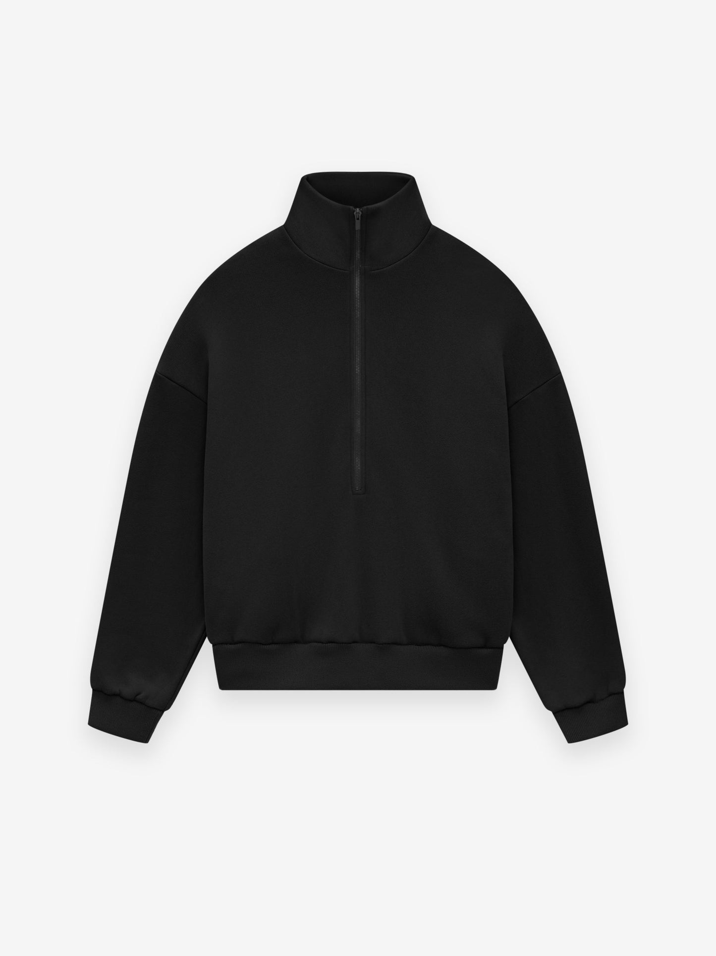 Fleece Half Zip Mockneck