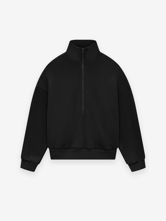 Fleece Half Zip Mockneck