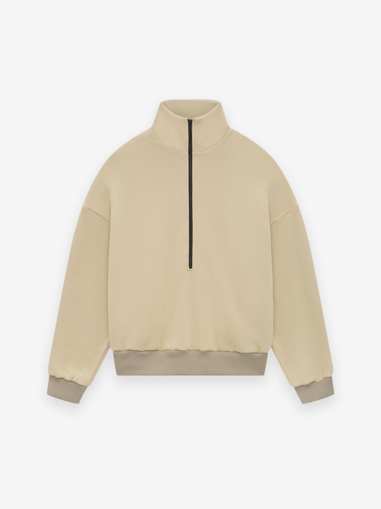 Fleece Half Zip Mockneck