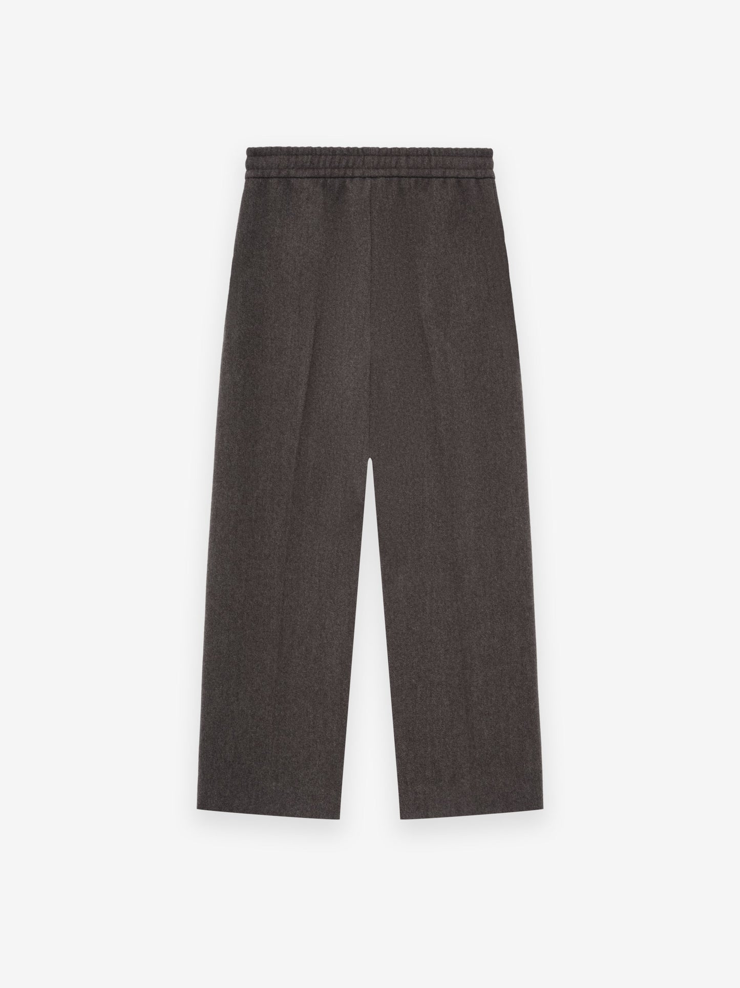 Heavy Wool Drawstring Wide Leg Pant