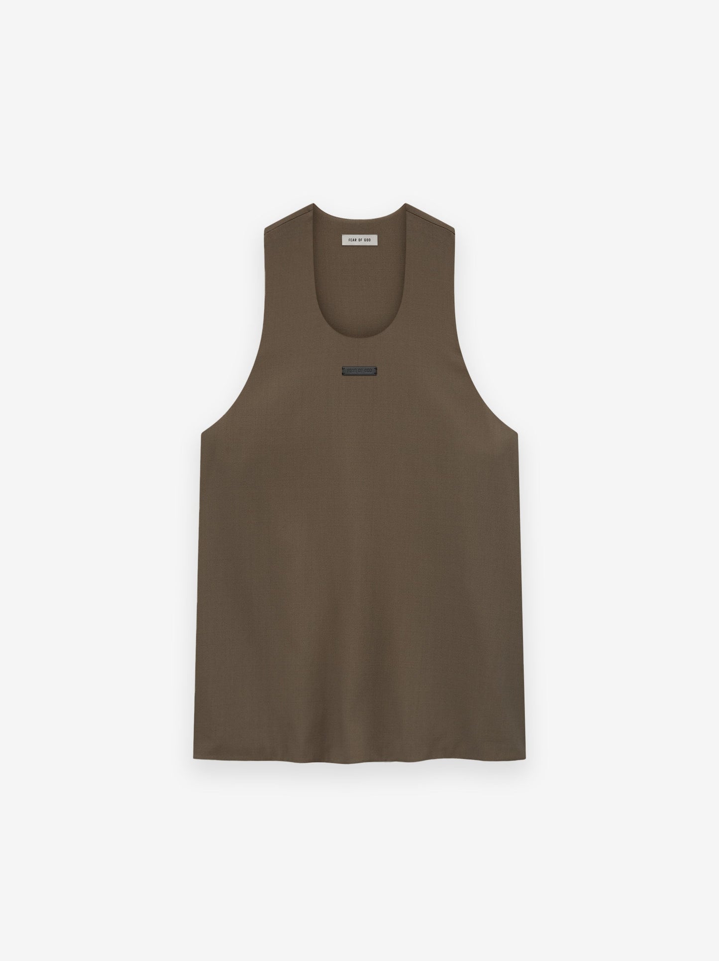 Wool Double Layer Tank Top