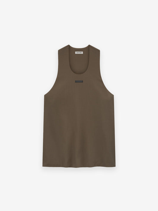 Wool Double Layer Tank Top