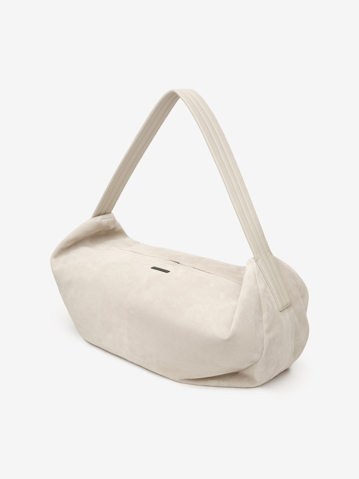 Suede Shell Bag