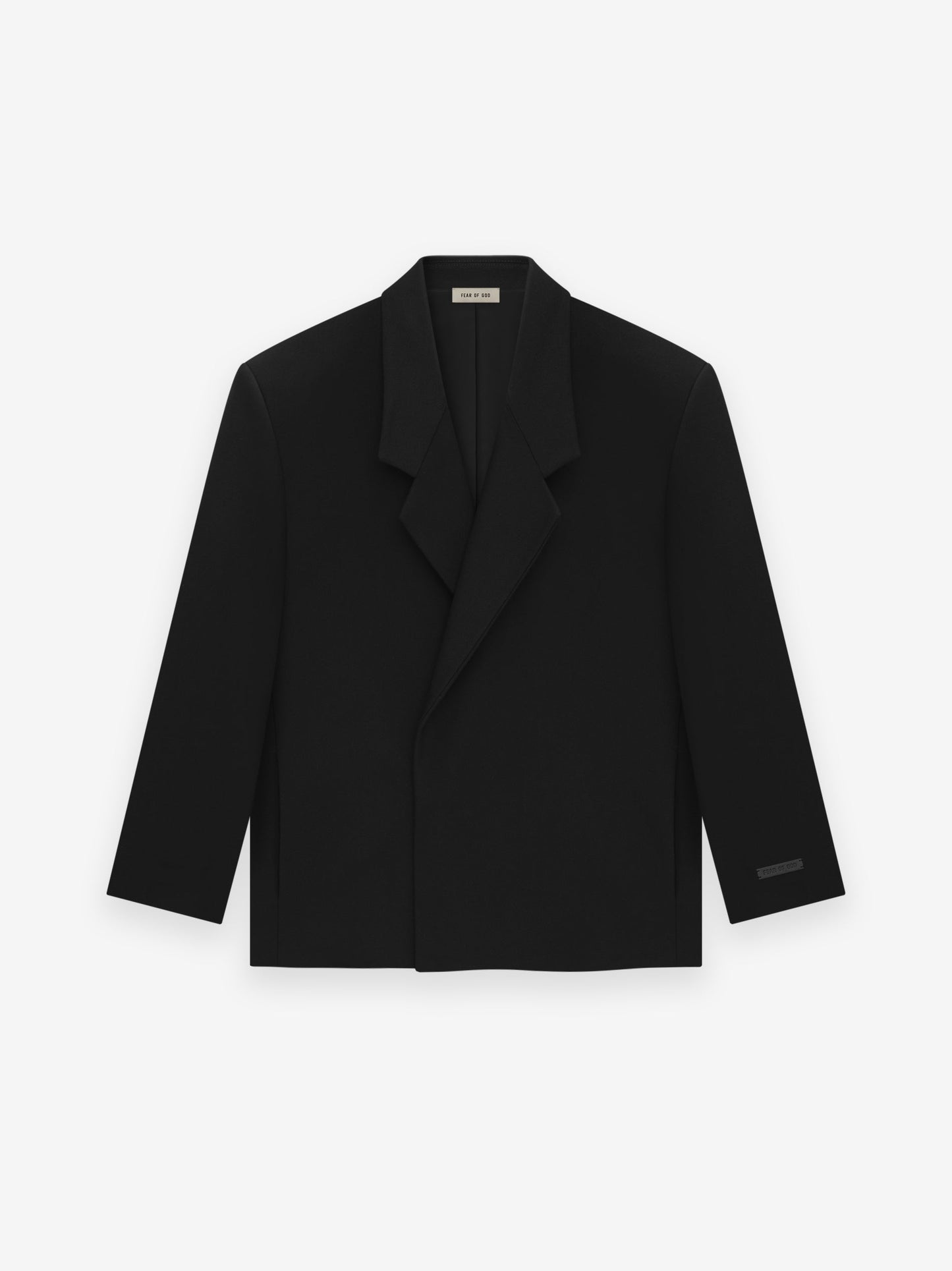 Wool Gabardine Classic Blazer