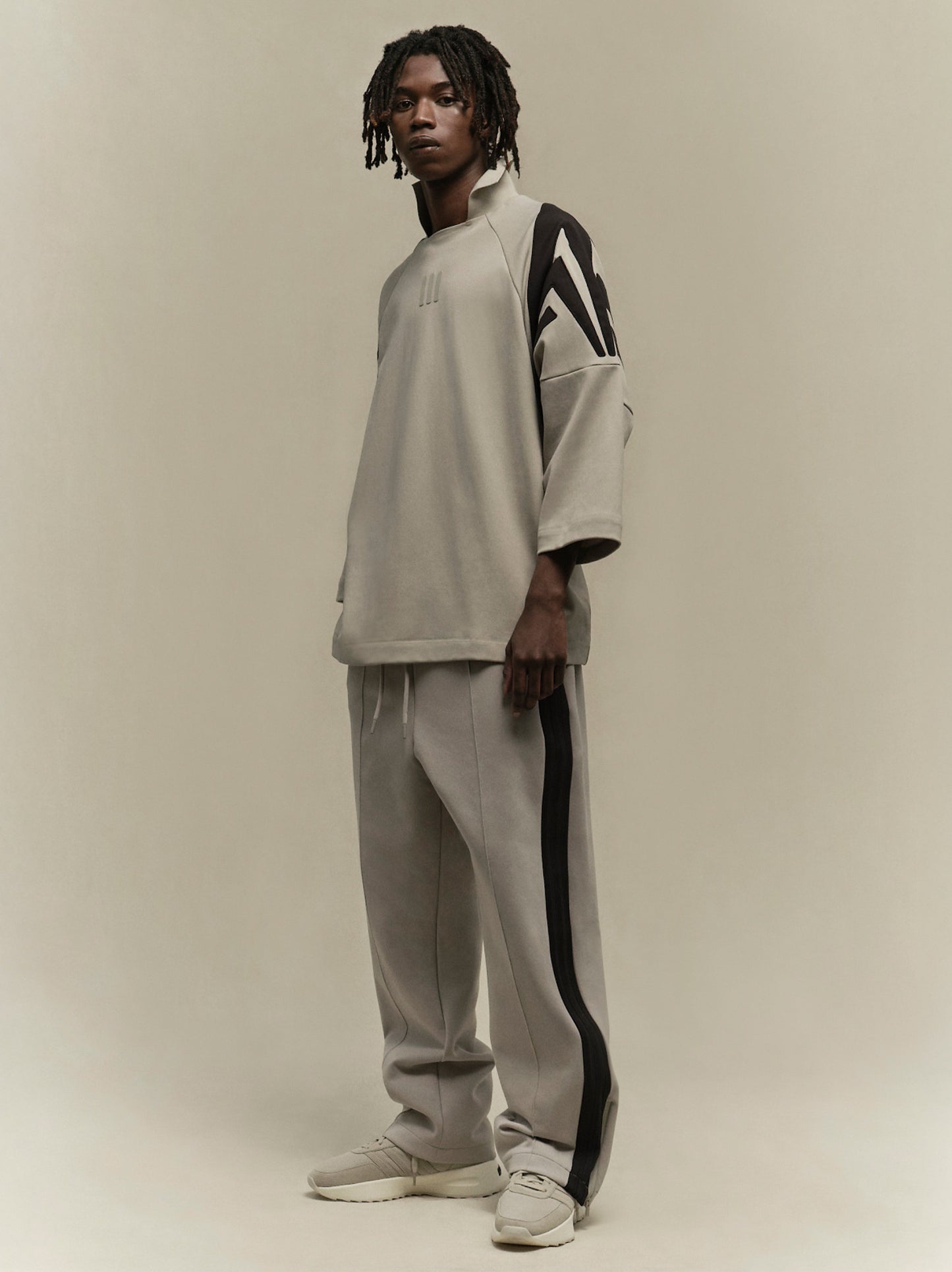 Suede Fleece Relaxed Pant