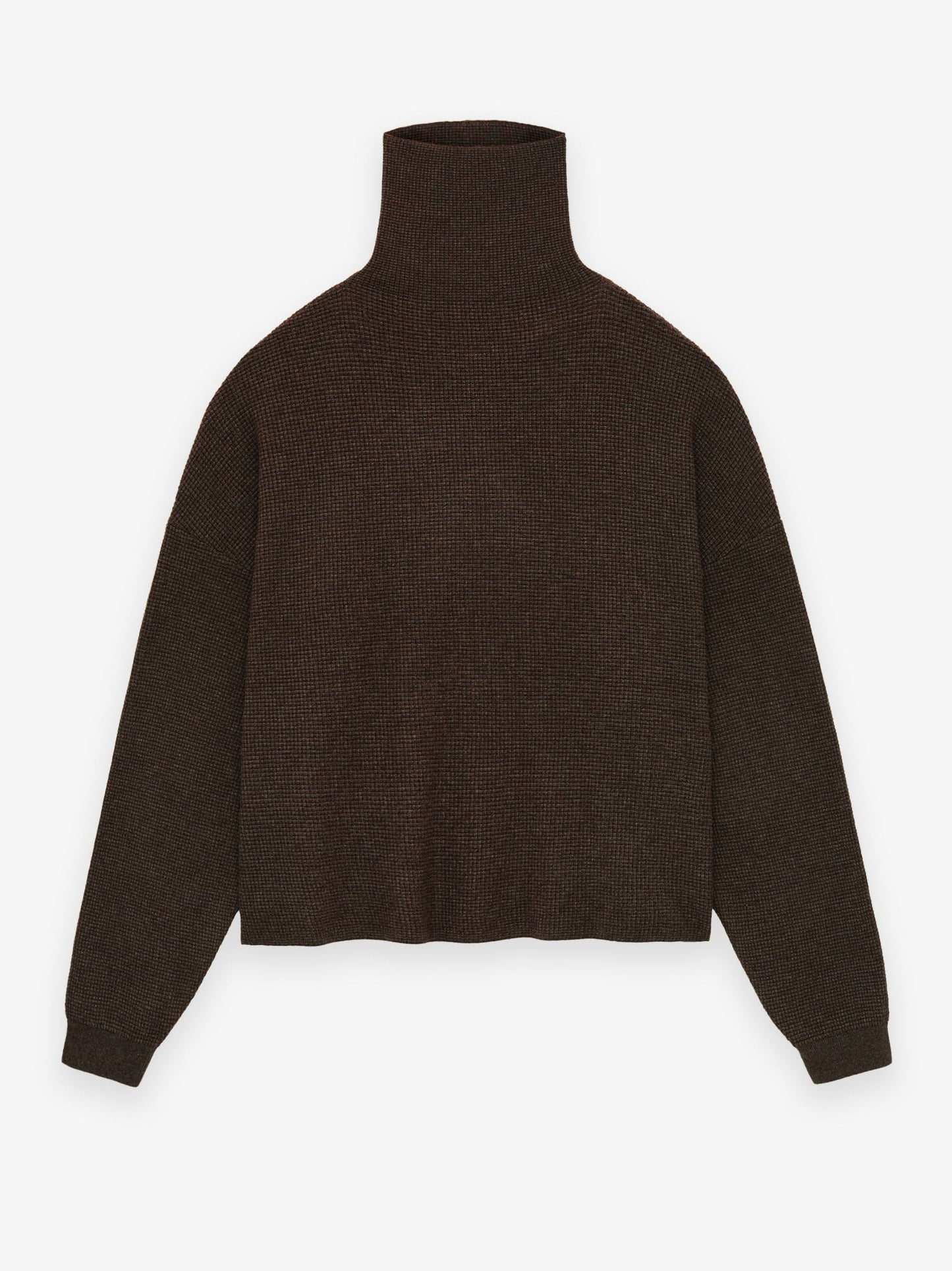 Women's Waffle Turtleneck